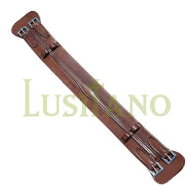 Equestrian leather girth